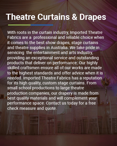 Theatre Curtains & Drapes